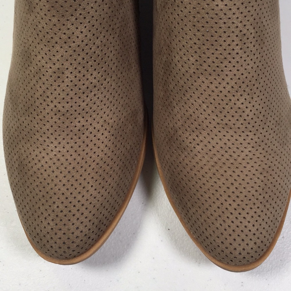 DV By Dolce Vita Taupe Sam Perforated Boot Bootie - Picture 8 of 8